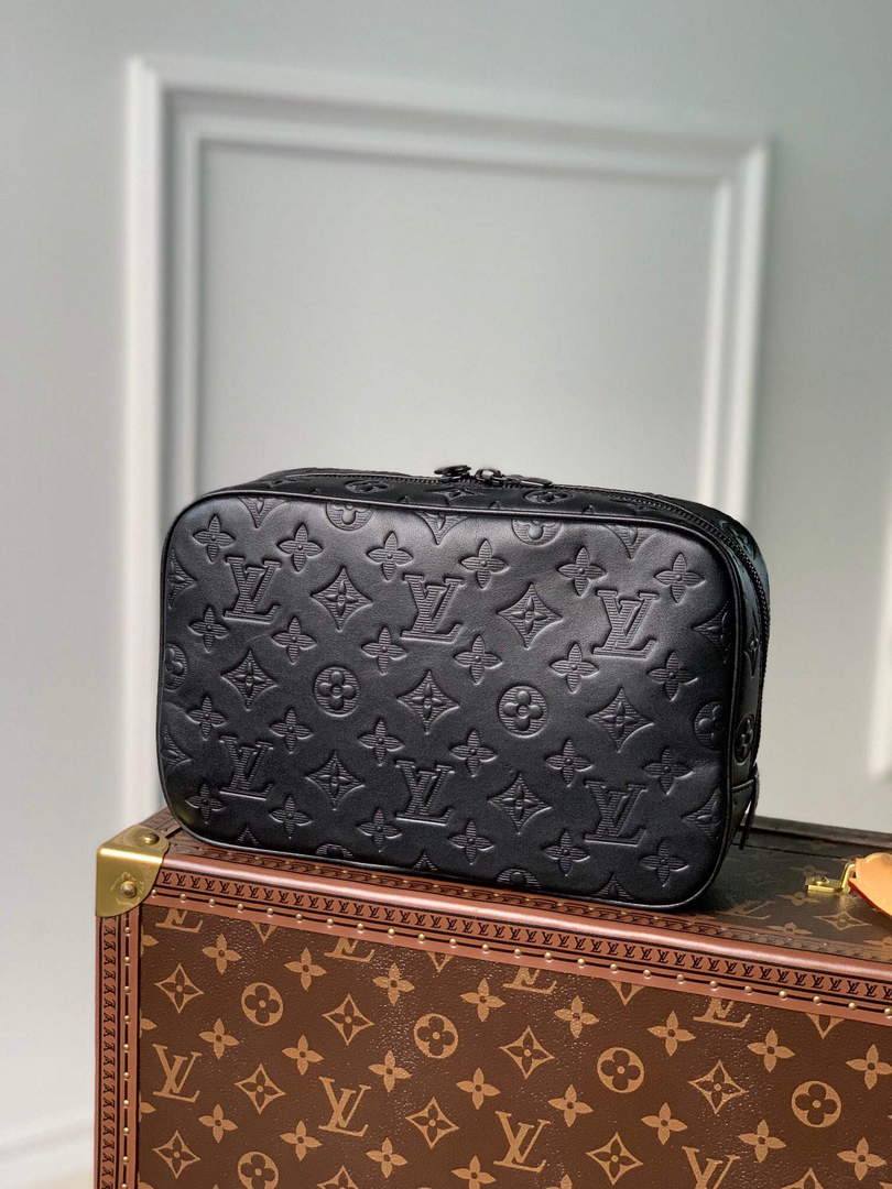 LV M68589 Louis Vuitton Trousse Toilette GM Bag Black - Default Title - View 2