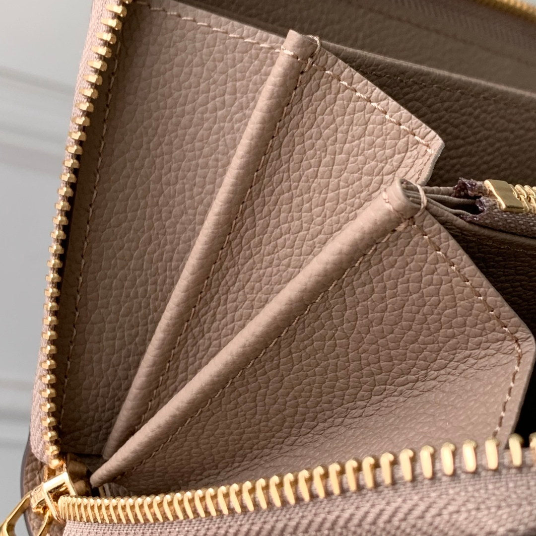 LV M69034 Louis Vuitton Zippy Wallet Khaki