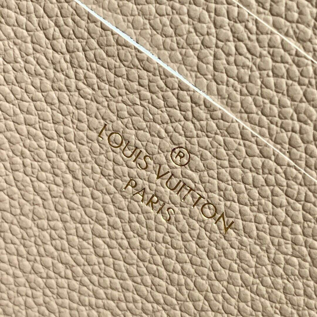 LV M69203 Louis Vuitton Double Zip Pochette Monogram Gray - luxibagsmall