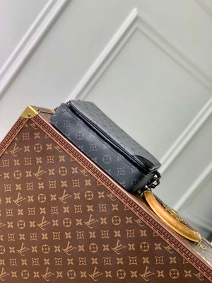 LV M69443 Louis Vuitton Trio Messenger Bag Monogram Eclipse Canvas - Default Title - View 4
