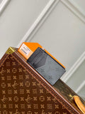 LV M69533 Louis Vuitton Coin Card Holder Gray