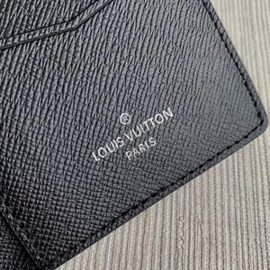 LV M69536 Louis Vuitton M61696  POCKET ORGANIZER Purse Black - luxibagsmall