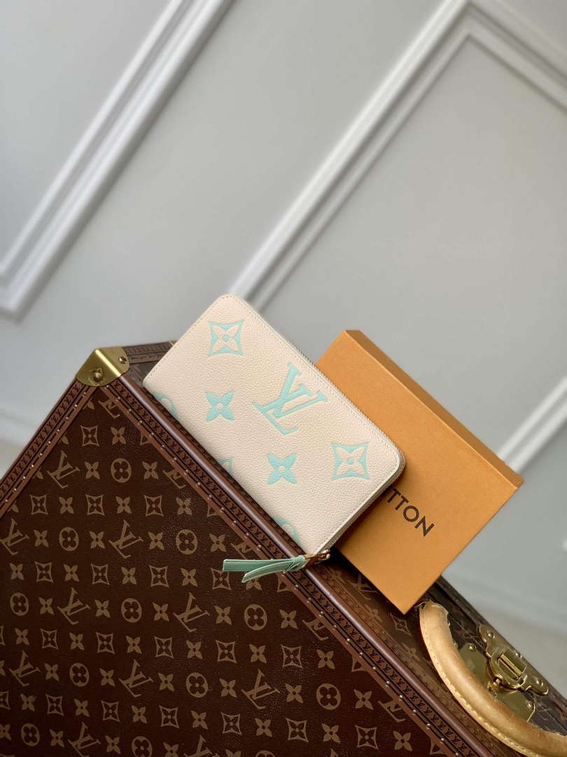 LV M69794 Louis Vuitton Zippy Wallet Matcha green - Default Title - View 1