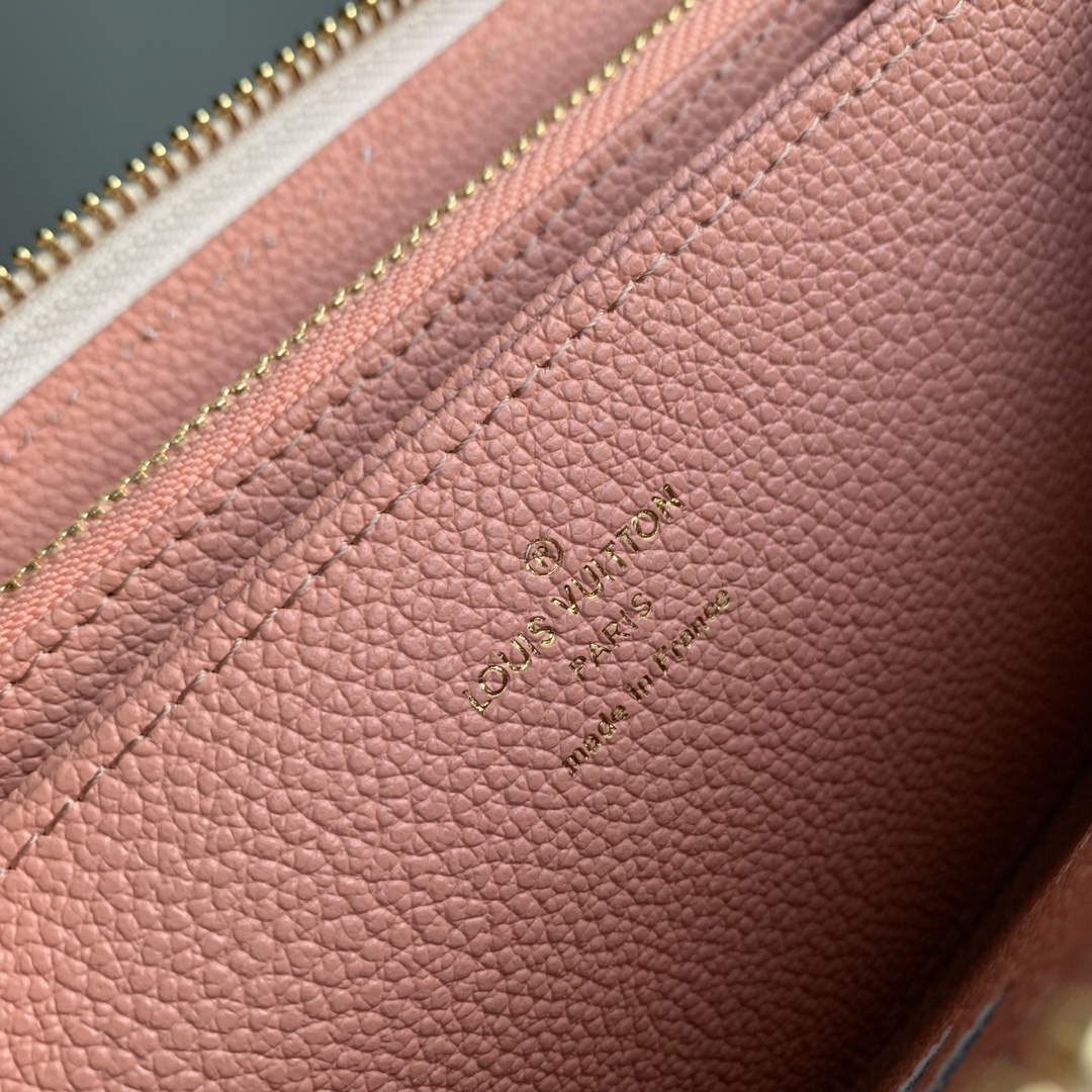 LV M69794 Louis Vuitton Zippy Wallet Pink