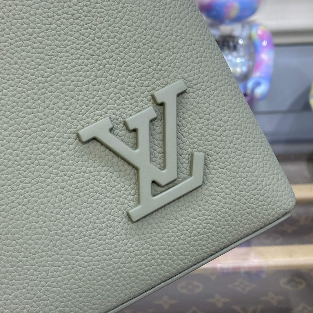 LV M69837 Louis Vuitton Takeoff Pouch Bag Asphalt gray - Default Title - View 5