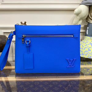 LV M69837 Louis Vuitton Takeoff Pouch Bag Dop blue - Default Title - View 1