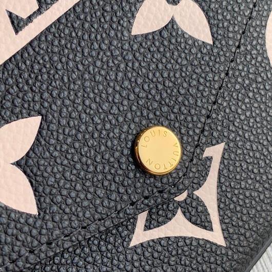 LV M80482 Louis Vuitton M69977 F¨¦licie Pochette Leather Black - luxibagsmall