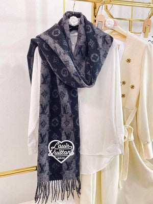 LV M70517 Louis Vuitton Petit Damier Scarf  L60162 - Default Title - View 3