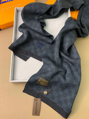 LV M70517 Louis Vuitton Petit Damier Scarf  L60155 - Default Title - View 5