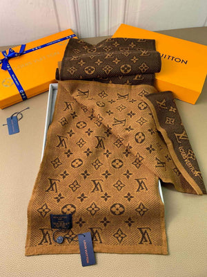 LV M70517 Louis Vuitton Petit Damier Scarf  L60160 - Default Title - View 6
