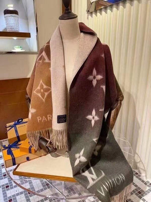 LV M70868 Louis Vuitton Reykjavik Gradient Scarf L60169 - Default Title - View 9