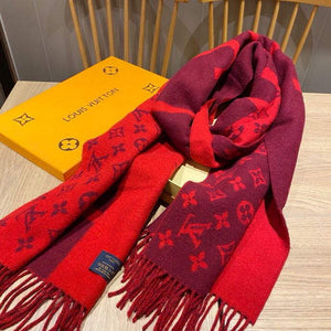 LV M70924 Louis Vuitton Monogram Split Scarf L60150 - Default Title - View 1