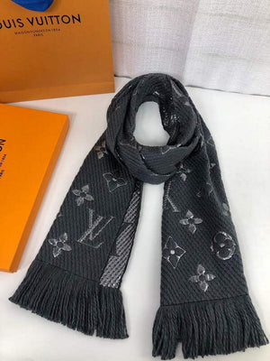 LV M72432 Louis Vuitton Logomania Scarf L60134 - Default Title - View 6