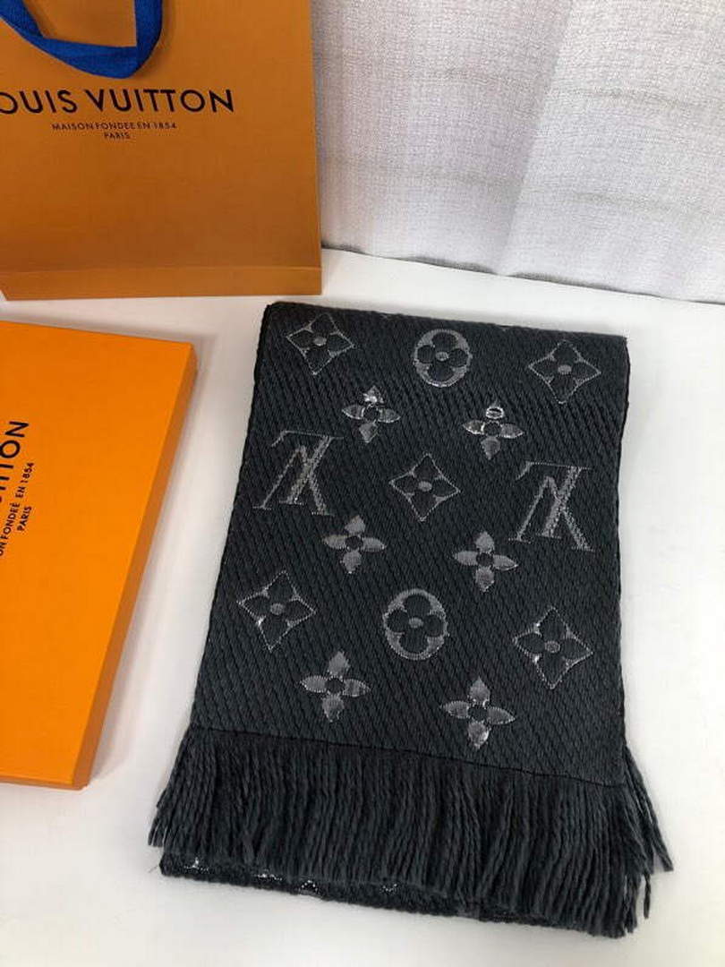 LV M72432 Louis Vuitton Logomania Scarf L60134