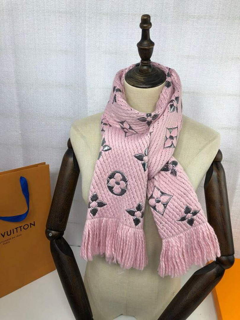 LV M72432 Louis Vuitton Logomania Scarf L60137 - Default Title - View 1