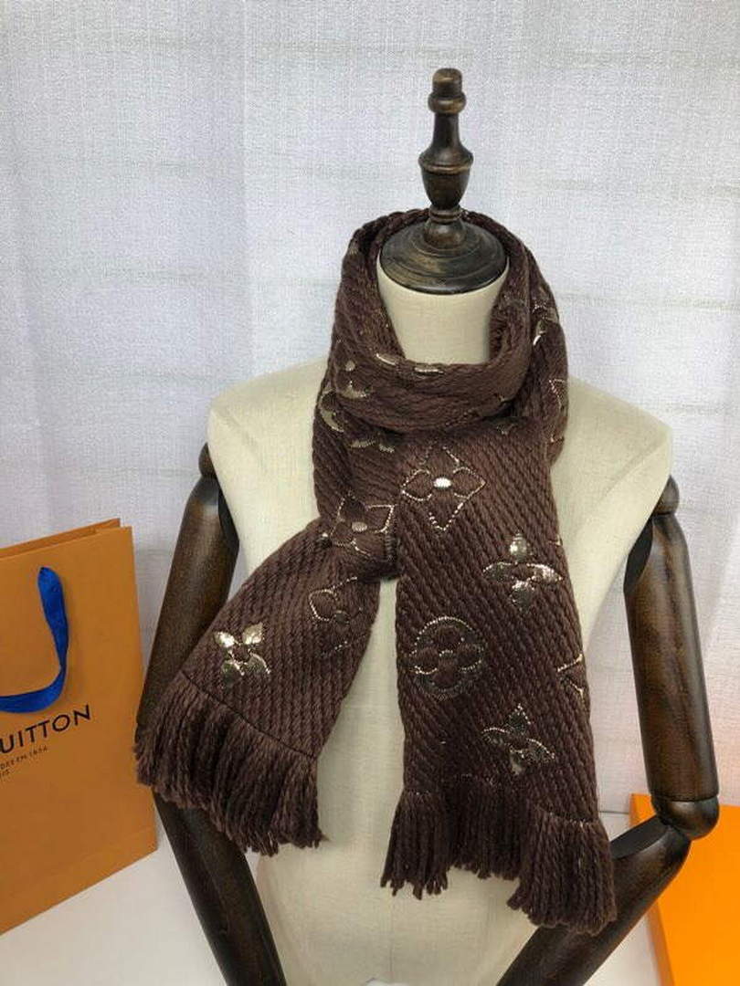 LV M72432 Louis Vuitton Logomania Scarf L60141 - Default Title - View 1