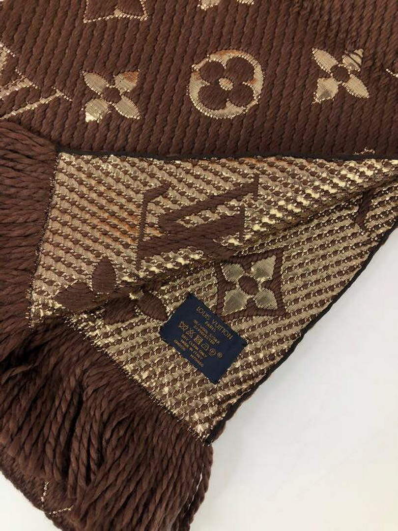 LV M72432 Louis Vuitton Logomania Scarf L60141