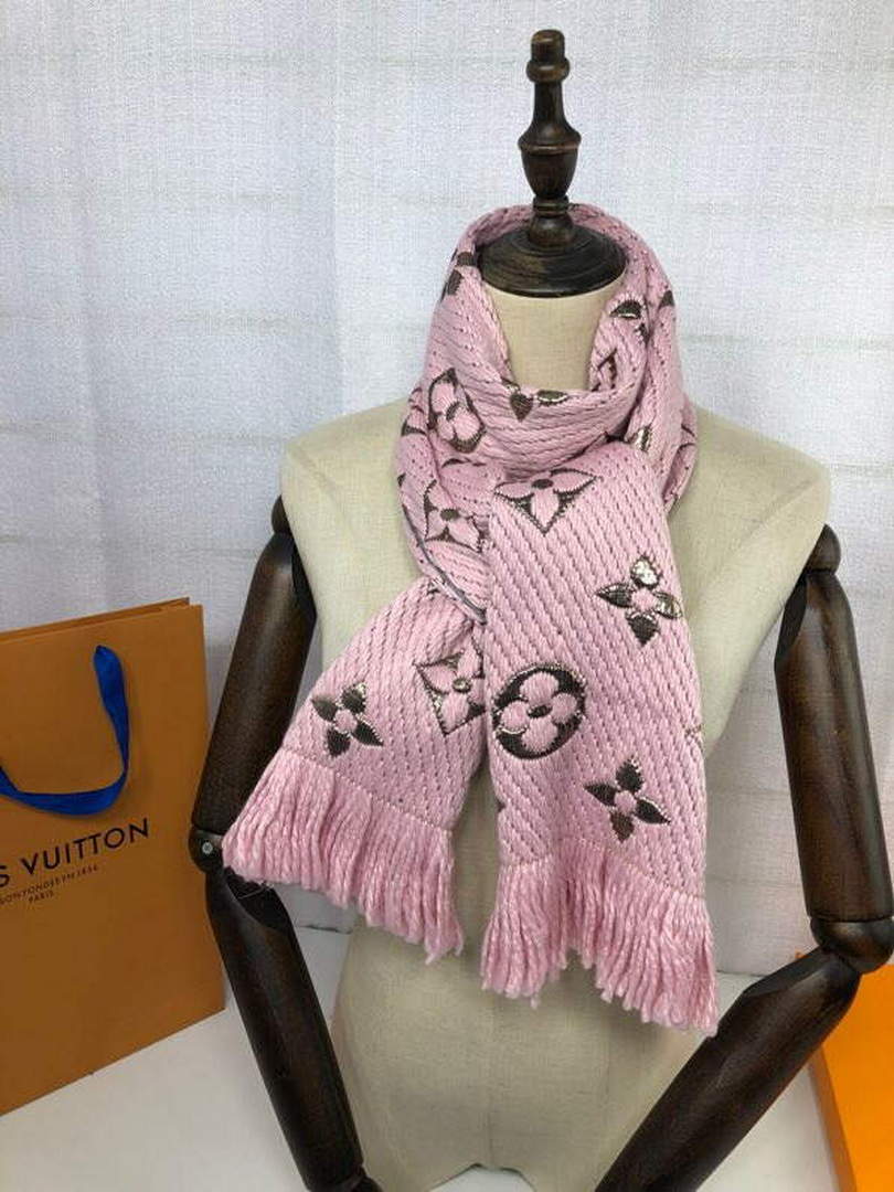 LV M72432 Louis Vuitton Logomania Scarf L60142 - Default Title - View 1