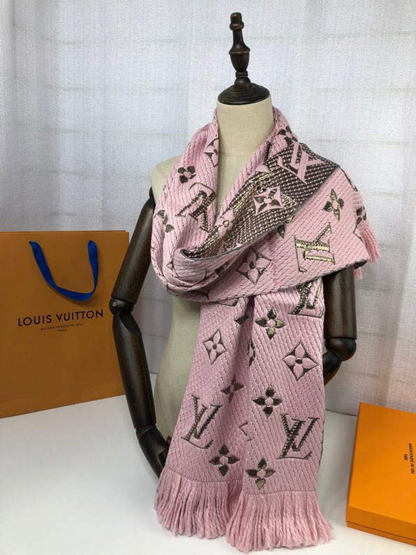 LV M72432 Louis Vuitton Logomania Scarf L60142