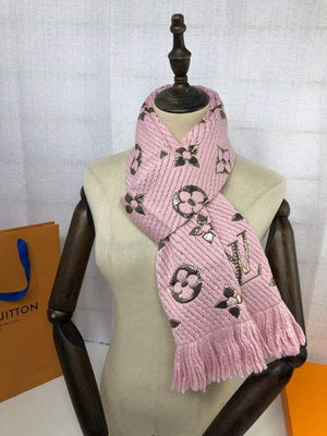 LV M72432 Louis Vuitton Logomania Scarf L60142 - Default Title - View 3