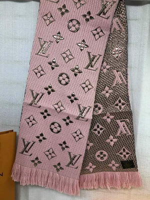 LV M72432 Louis Vuitton Logomania Scarf L60142 - Default Title - View 4