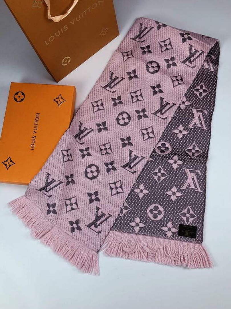 LV M72432 Louis Vuitton Logomania Scarf L60144