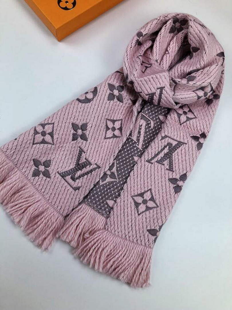 LV M72432 Louis Vuitton Logomania Scarf L60144