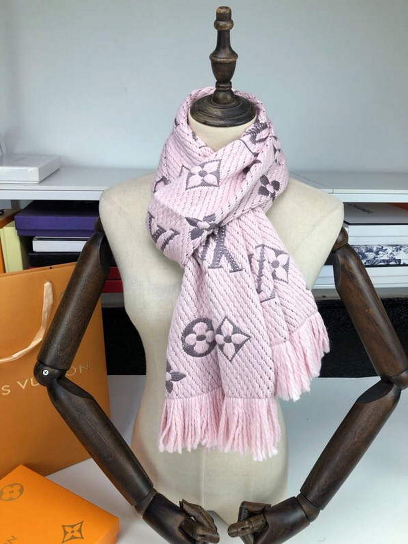 LV M72432 Louis Vuitton Logomania Scarf L60144