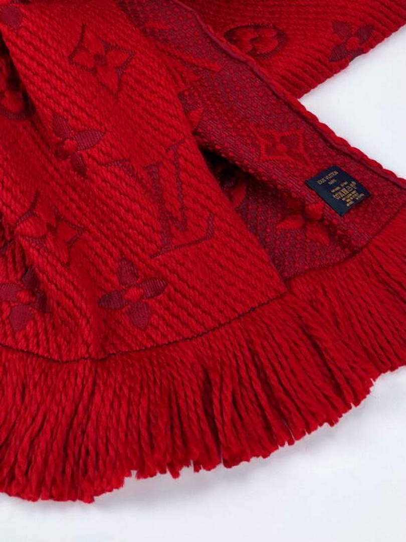 LV M72432 Louis Vuitton Logomania Scarf L60145