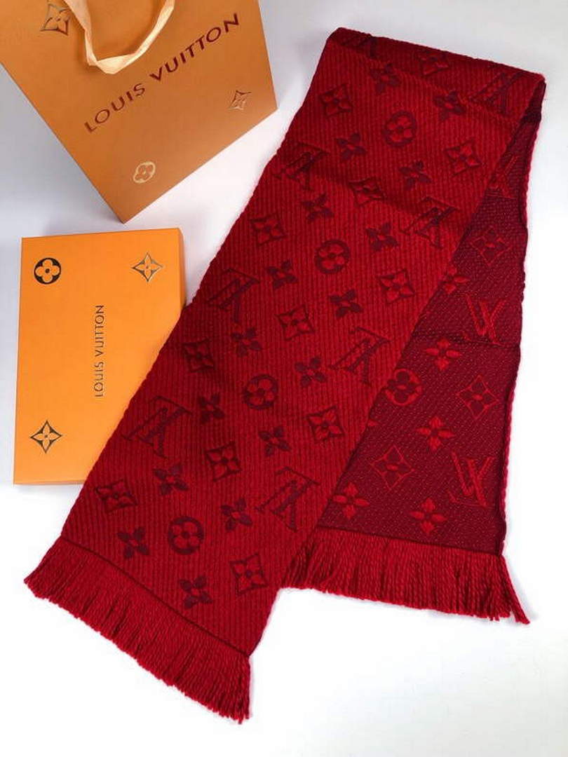 LV M72432 Louis Vuitton Logomania Scarf L60145