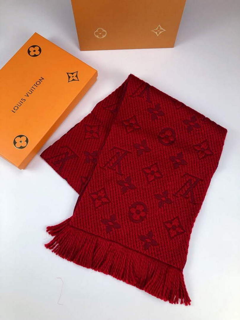 LV M72432 Louis Vuitton Logomania Scarf L60145
