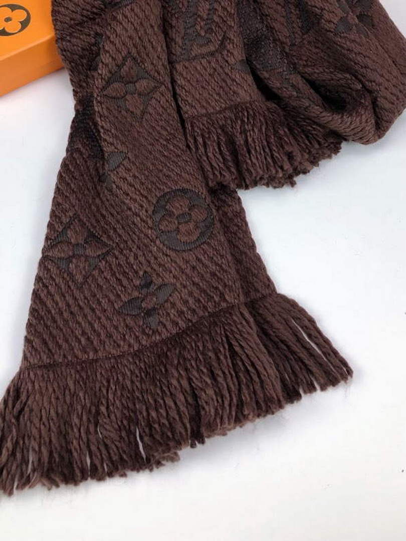 LV M72432 Louis Vuitton Logomania Scarf L60146