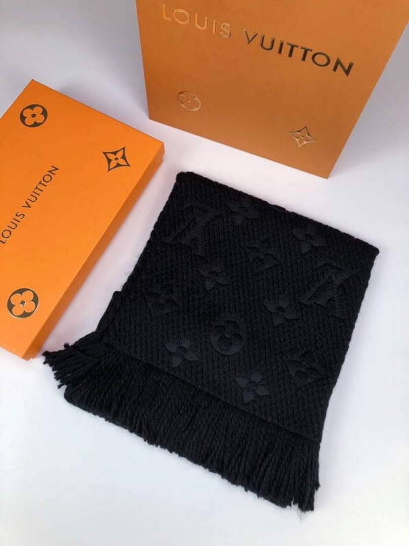 LV M72432 Louis Vuitton Logomania Scarf L60147