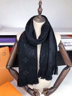 LV M72432 Louis Vuitton Logomania Scarf L60147 - Default Title - View 1