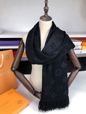 LV M72432 Louis Vuitton Logomania Scarf L60147 - Default Title - View 7