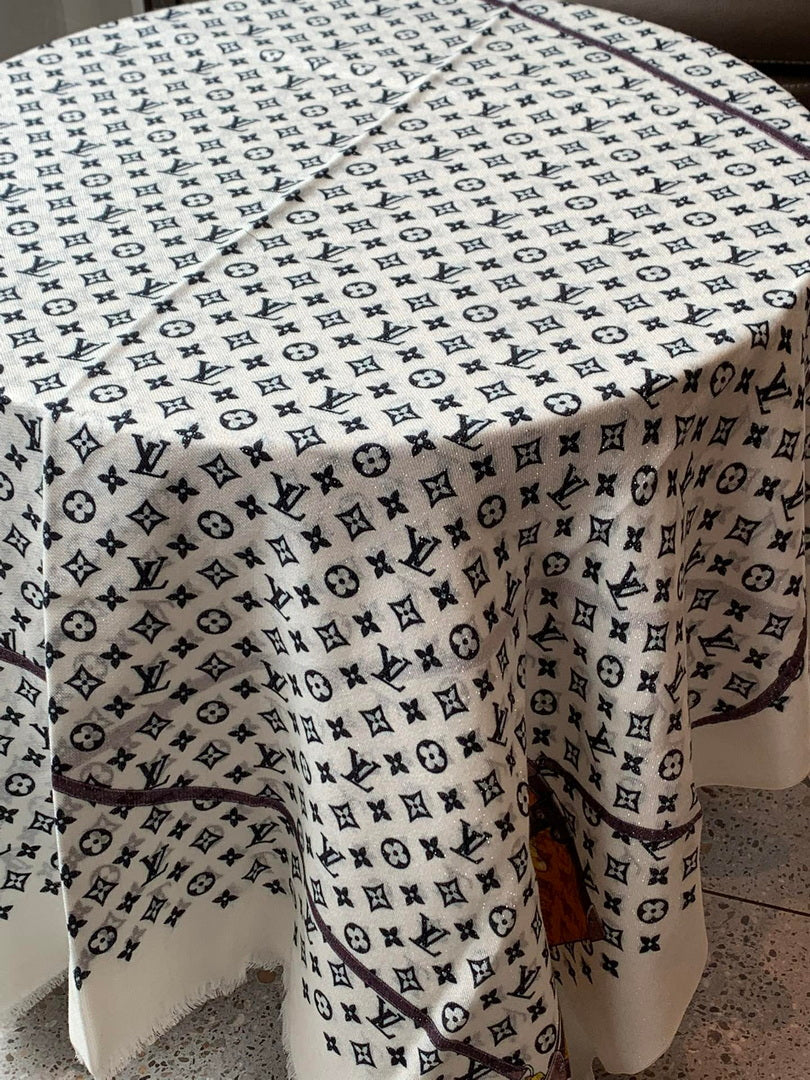 LV M73675 Louis Vuitton Fashion Printing Scarf Stole L60190