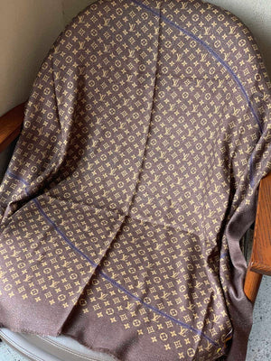 LV M73675 Louis Vuitton Fashion Printing Scarf Stole L60191 - Default Title - View 8