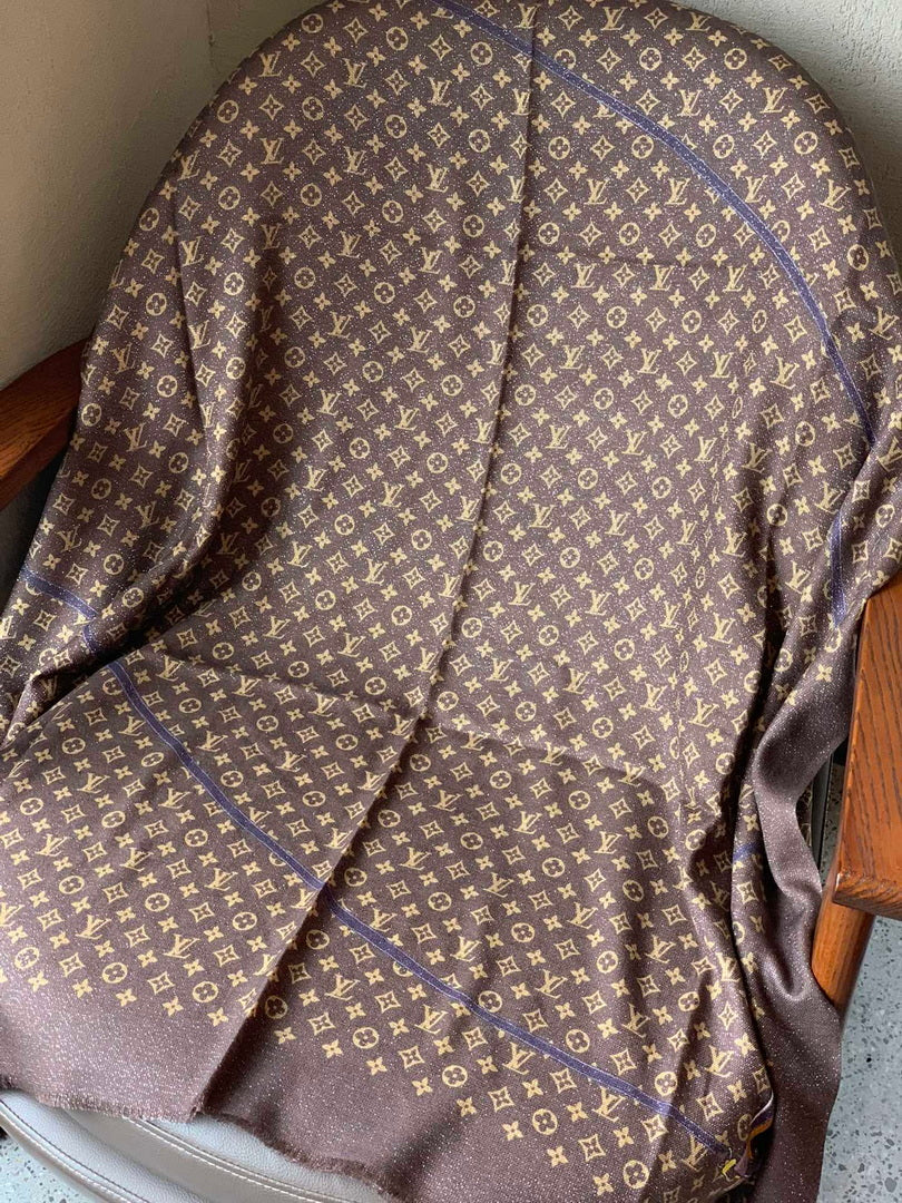LV M73675 Louis Vuitton Fashion Printing Scarf Stole L60191