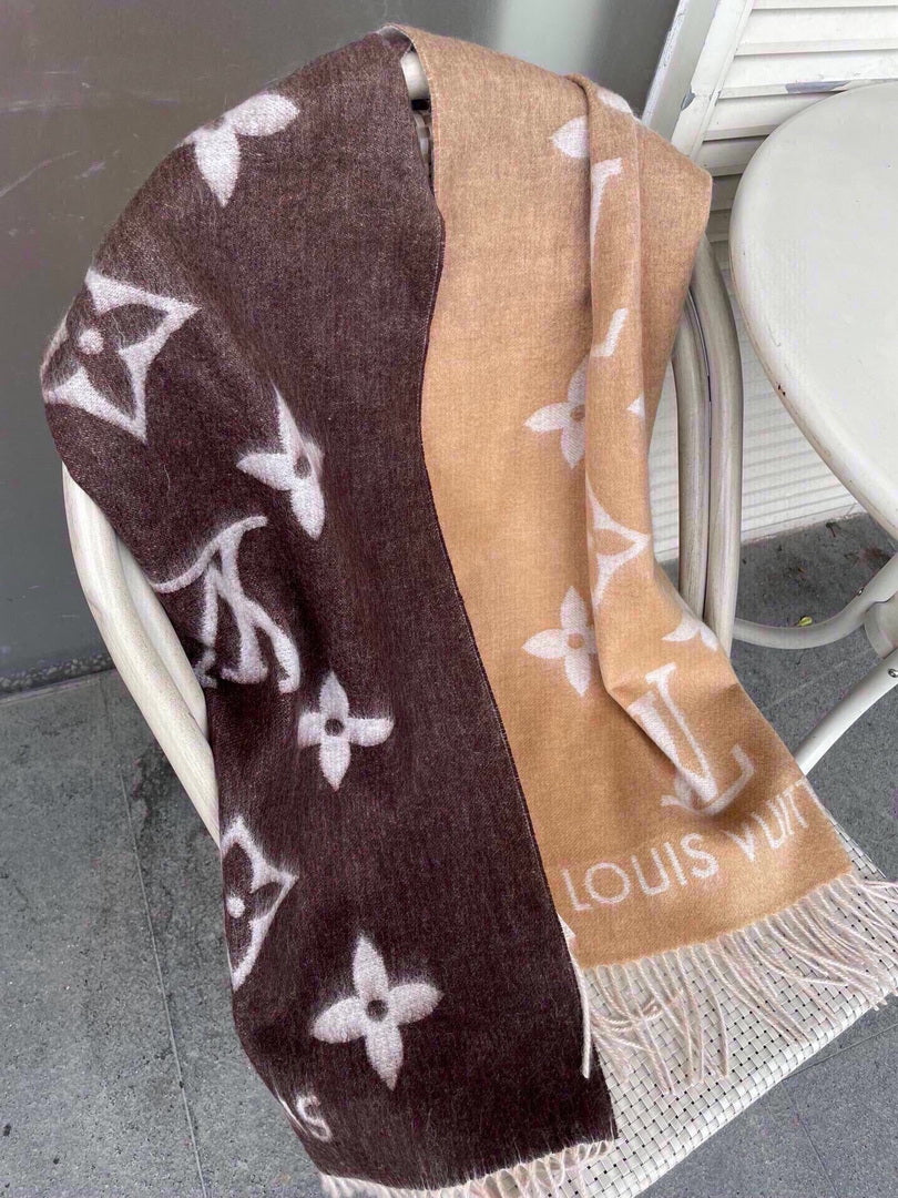 LV M73675 Louis Vuitton Reykjavik Gradient Scarf L60180