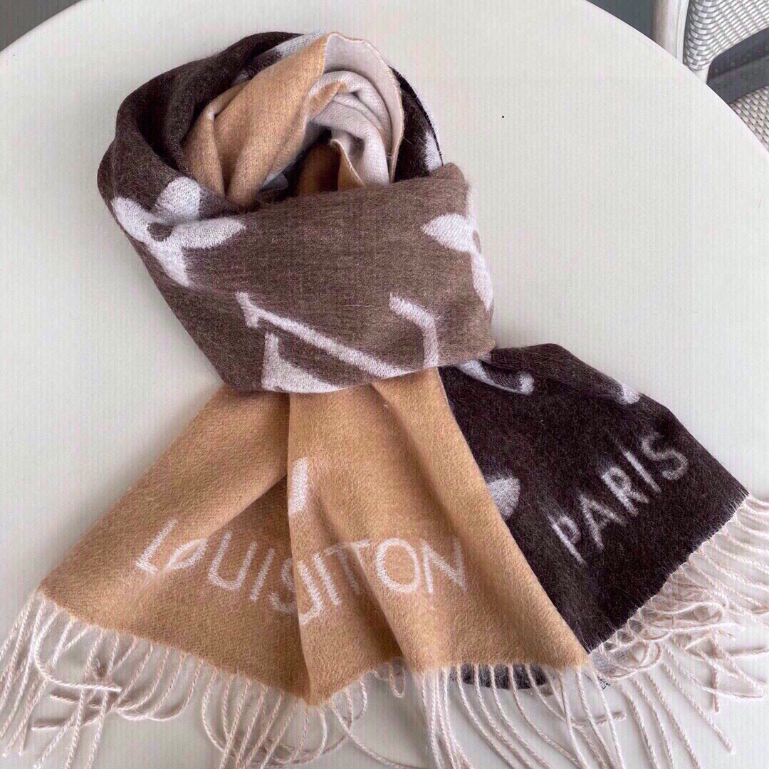 LV M73675 Louis Vuitton Reykjavik Gradient Scarf L60180