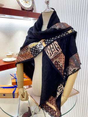 LV M74357 Louis Vuitton Be Mindful Monogram Shawl L38910 - Default Title - View 8