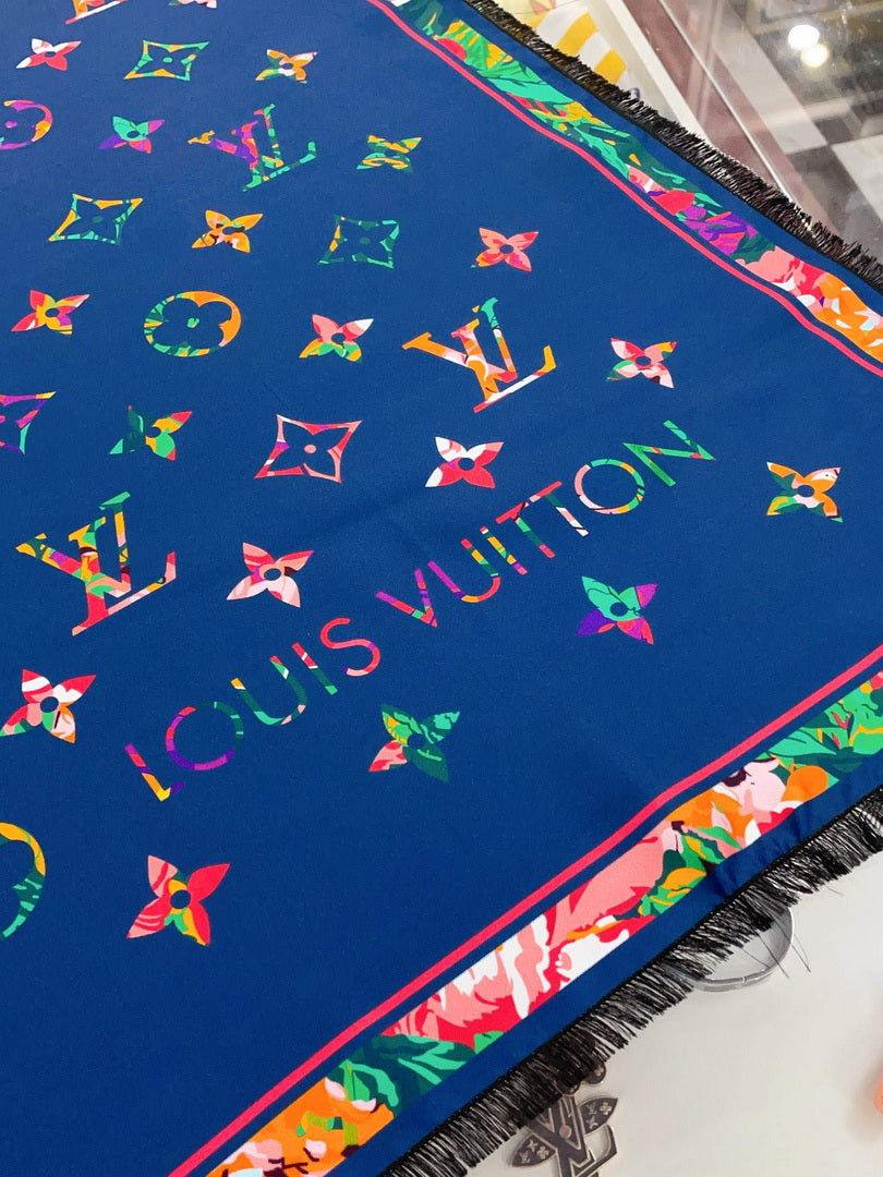 LV M77917 Louis Vuitton LV Garden Square 90 L60198