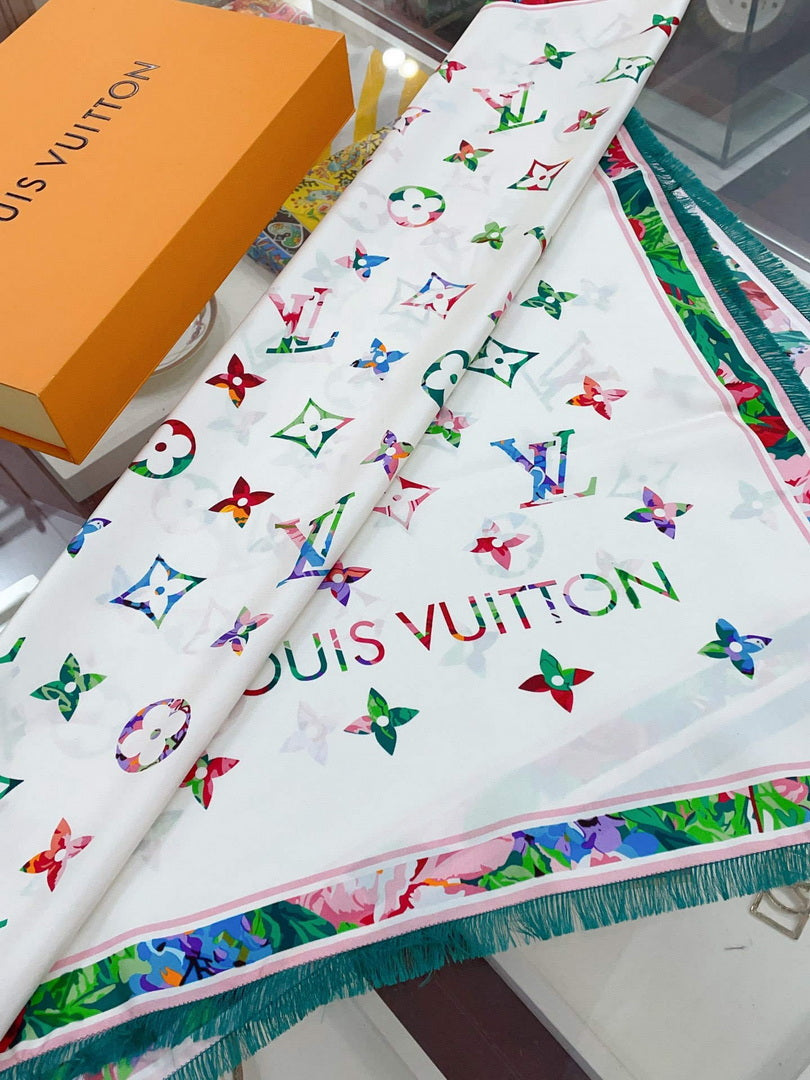 LV M77918 Louis Vuitton LV Garden Square 90 L60199