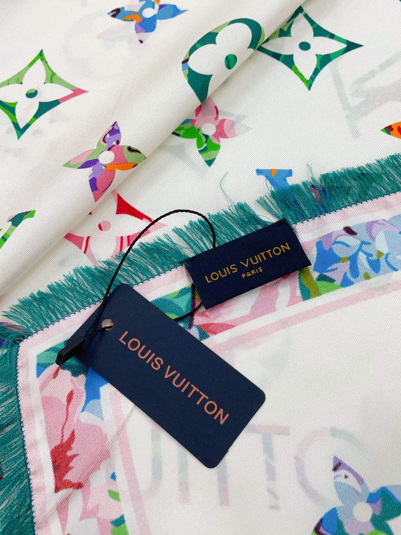 LV M77918 Louis Vuitton LV Garden Square 90 L60199