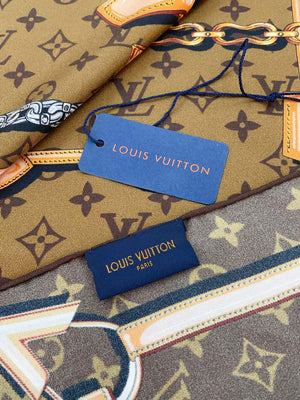 LV M78666 Louis Vuitton Monogram Confidential square Scarf L60197 - Default Title - View 5
