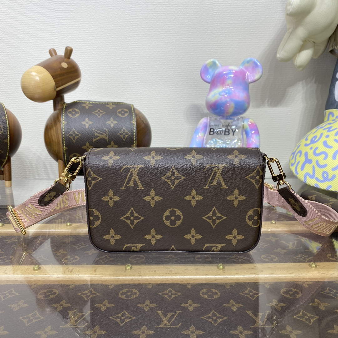 LV M80091 Louis Vuitton F¨¦licie Strap & Go Bag Pink - Default Title - View 2