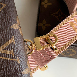 LV M80091 Louis Vuitton Felicie Strap Go Monogram Bag Pink - Voguebags