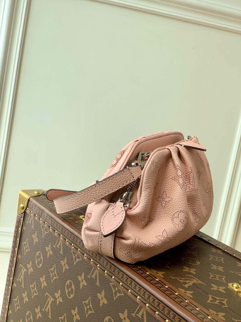 LV M80092 Louis Vuitton Scala Mini Pouch Bag M80093 Pink - Default Title - View 3