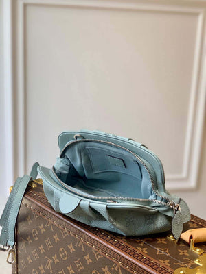 LV M80094 Louis Vuitton Scala Mini Pouch Bag M80092 Blue - Default Title - View 7