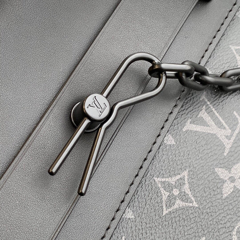 LV M80107 Louis Vuitton Pochette Steamer Monogram Eclipse - luxibagsmall